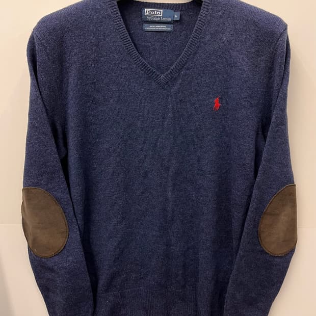 폴로 랄프로렌 램스울 니트 L