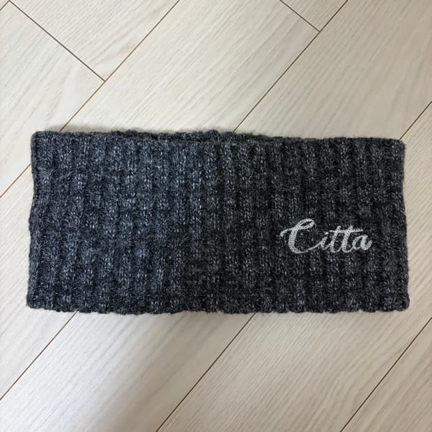 Citta 헤어밴드 챠콜