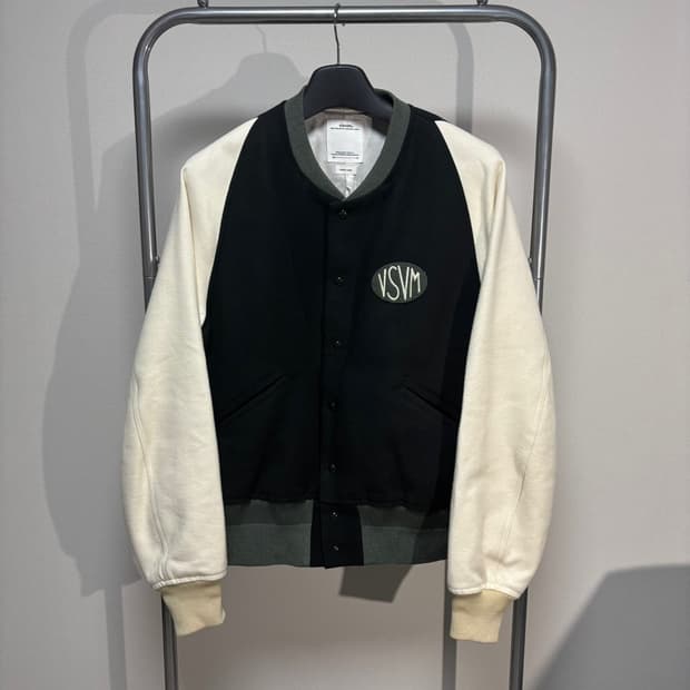 4) visvim 비즈빔 24SS 바시티 자켓