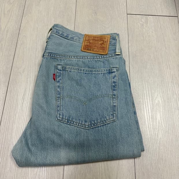 리바이스 LVC 54501 허리 34인치 라이트인디고 데님팬츠 판매합니다