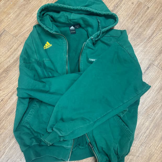 [L] 아디다스X고샤루브친스키 그린 후드집업