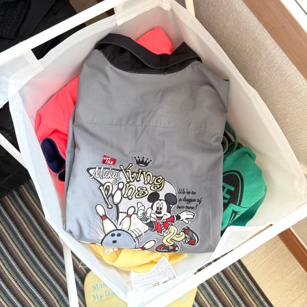 00s 디즈니 미키마우스 볼링 셔츠