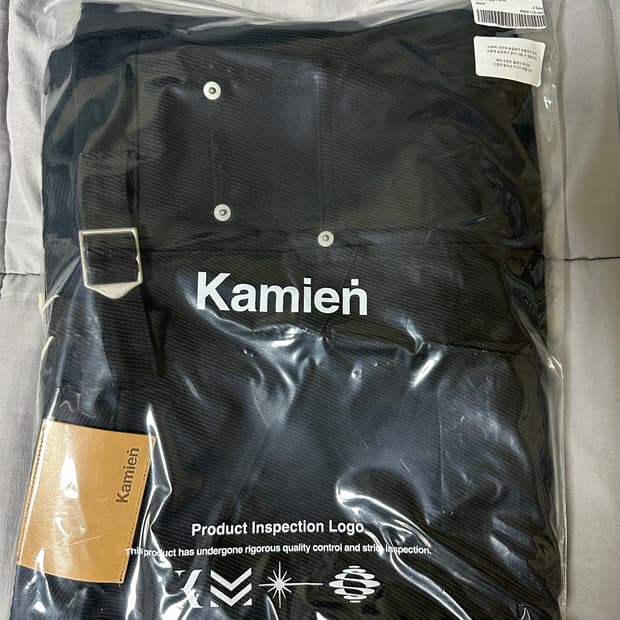 카미엔 타이탄 배기팬츠 카고 블랙 2사이즈 새제품