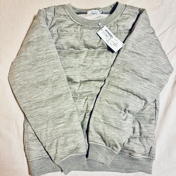 나나미카 패딩 크루넥 스웨트 셔츠 SUAF712