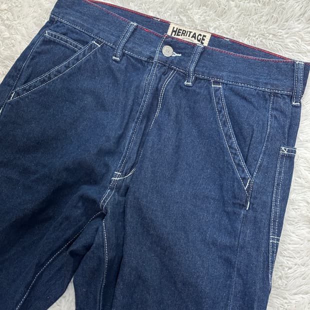 헤리티지 다크블루 데님 팬츠 31사이즈