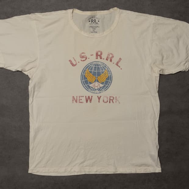 RRL 더블알엘 밀리터리 티셔츠 XL
