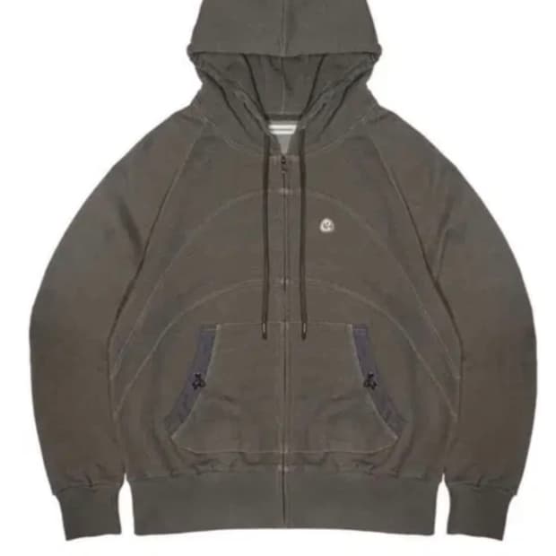 스마트어반유즈풀 코이세이오 스트링포켓후드집 업카키