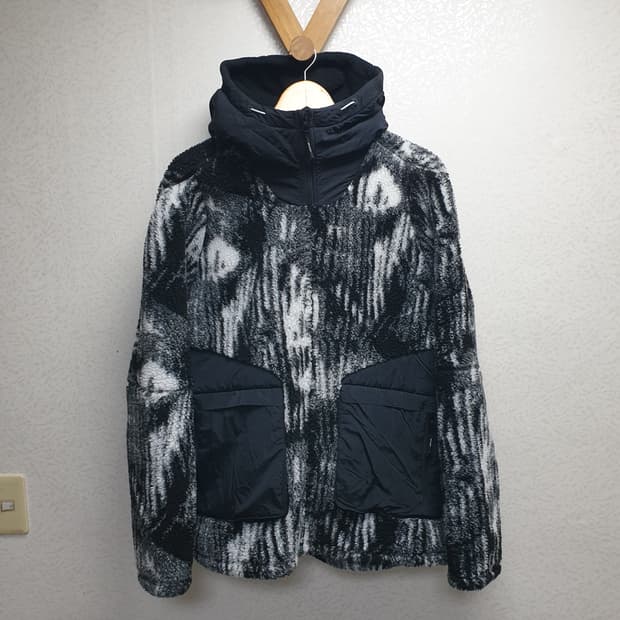 [L/100/정품] 스파이더 러스터 플리스 후드집업