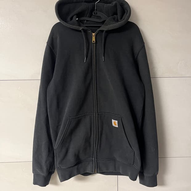 칼하트 오리지널핏 후드집업 블랙 (S)
