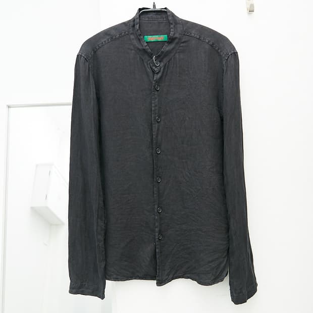 Mandarin Collar Linen Shirts