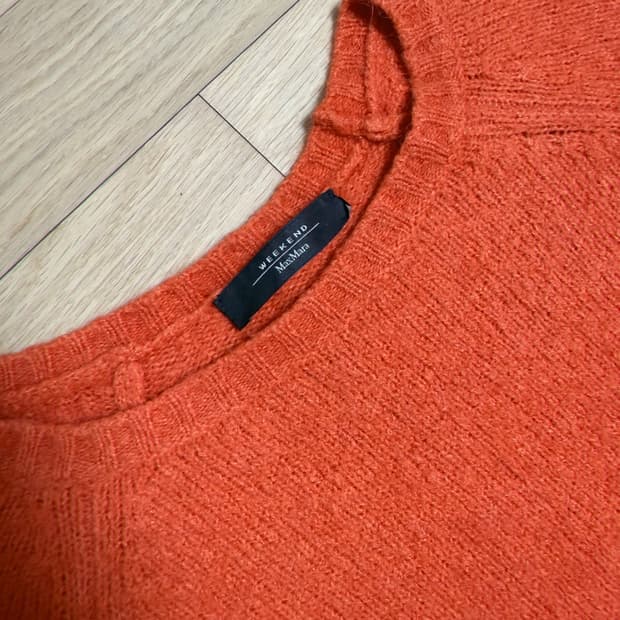 막스마라 위켄드 오렌지 니트