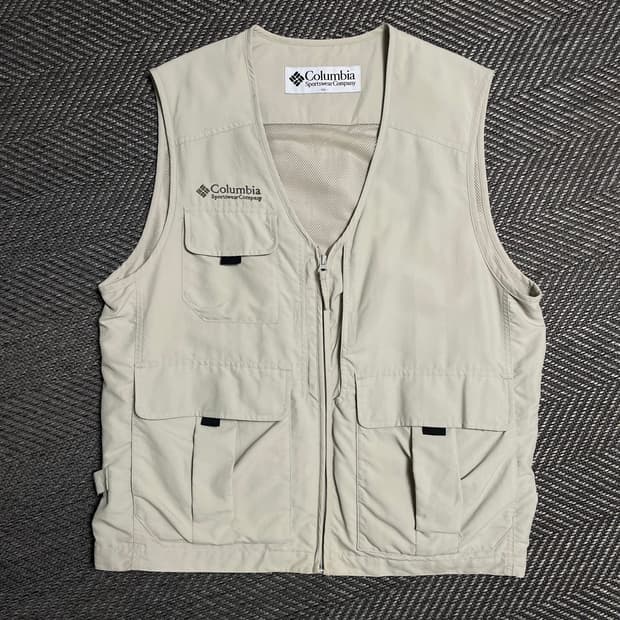 컬럼비아 USA 오리지널 피싱 베스트o 5185