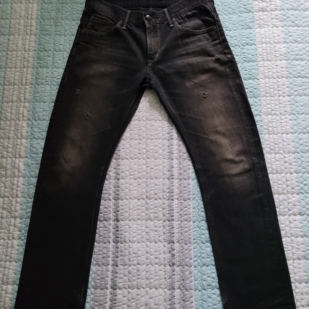 재팬 리 Lee black rider 블랙라이더 블랙워싱진 M 31사이즈