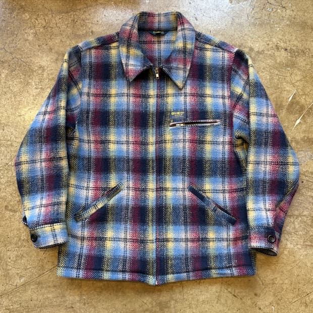 80s OshKosh 울 워크 자켓