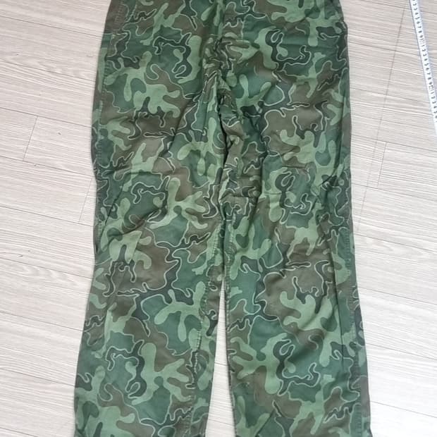 70년대 해병대 카모플라쥬 패턴 밀리터리 바지(30)