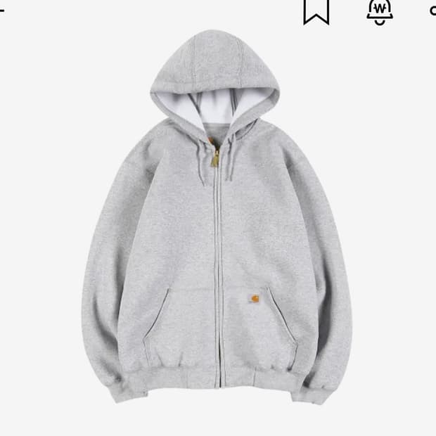 칼하트 후드집업