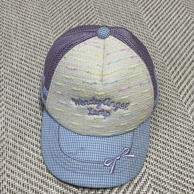 빈티지 y2k 멀티컬러 볼캡 