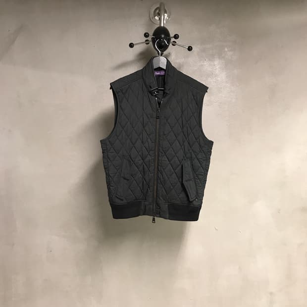 랄프로렌 퍼플라벨 퀄팅 베스트 S(W)