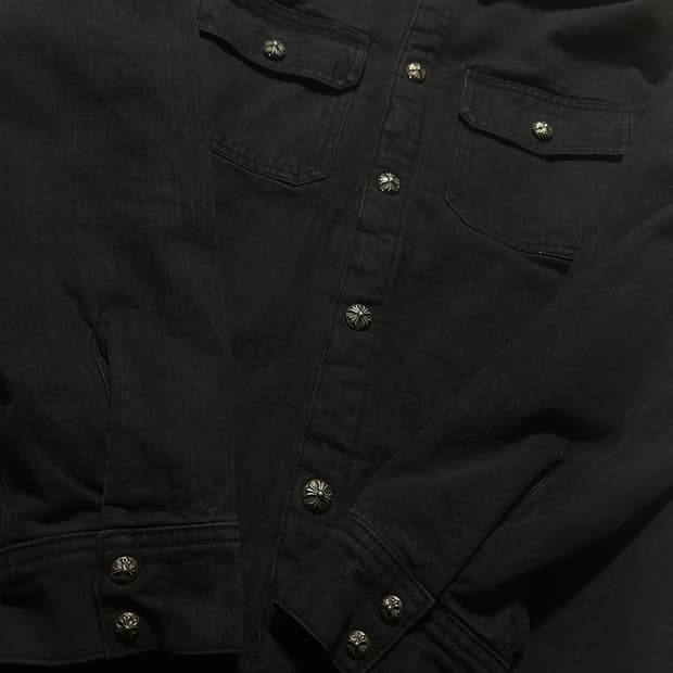 [L] 크롬하츠 워크독 블랙 자켓 내피버전