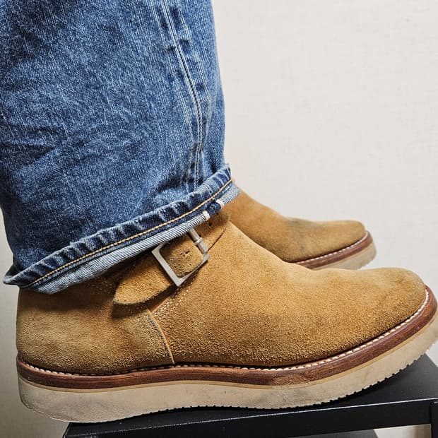 클린치 Clinch 브라스 도쿄 엔지니어 부츠 11.5_ us10.5