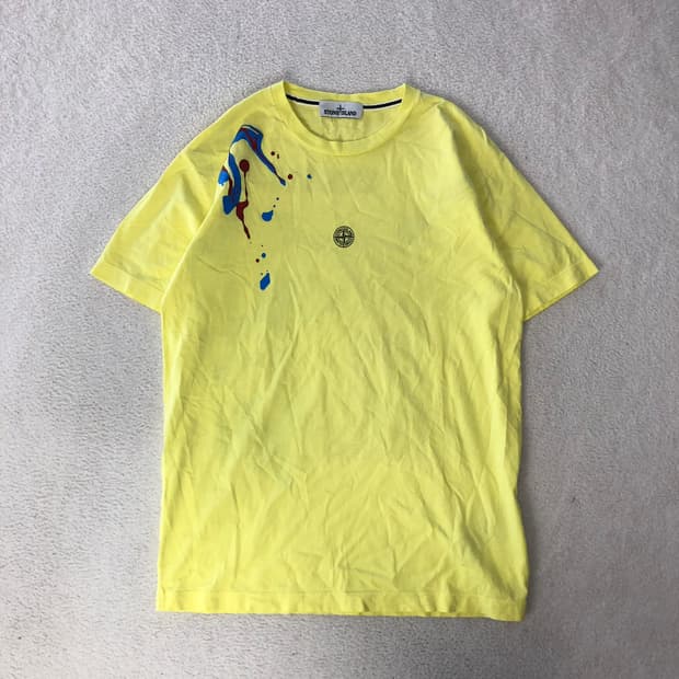 스톤아일랜드 아쿠아드론 투 반팔 티셔츠 