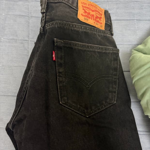 리바이스 505블랙진