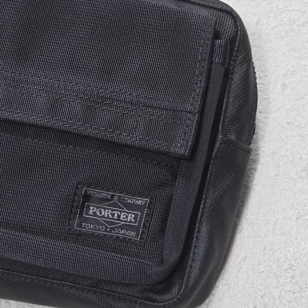 요시다포터 2way 프리즘 크로스백 블랙 