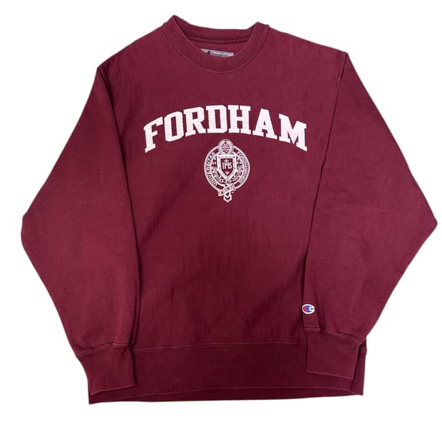 빈티지 00s 챔피온 오리지널 리버스위브 FORDHAM 맨투맨 M