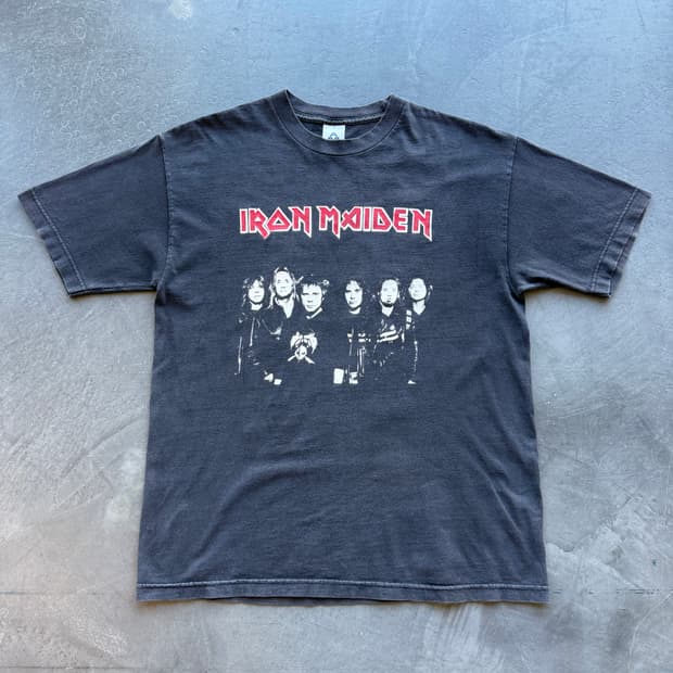 아이언 메이든 2000s 빈티지 티셔츠 