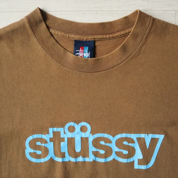 [Made in U.S.A] 빈티지 90s 스투시 프린팅 티셔츠