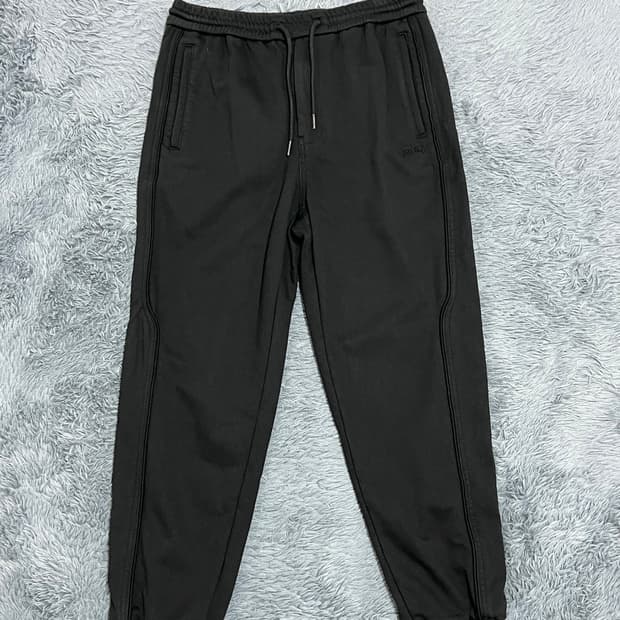 (정품)준지 23FW 블랙 조거팬츠 44
