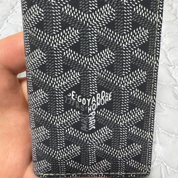 [새상품] 고야드 생피에르 카드홀더 그레이