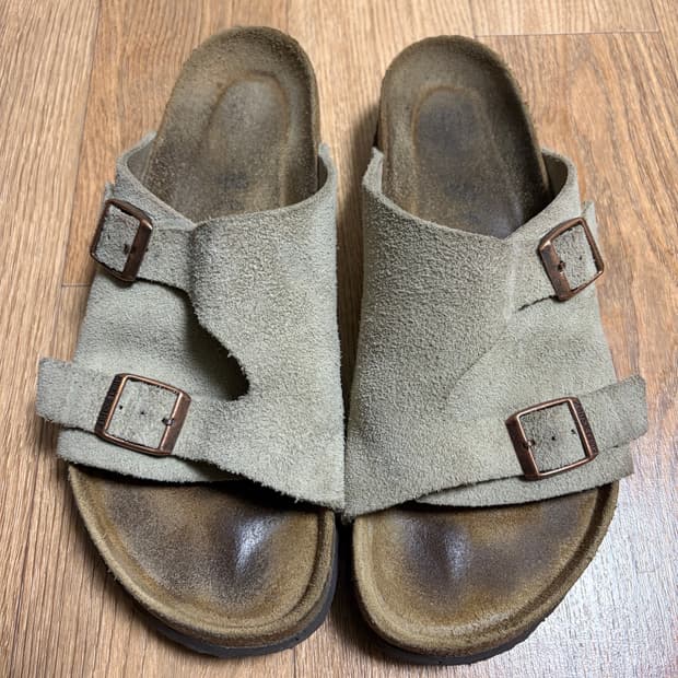 [280]버켄스탁 취리히 타우페 슬리퍼 샌들