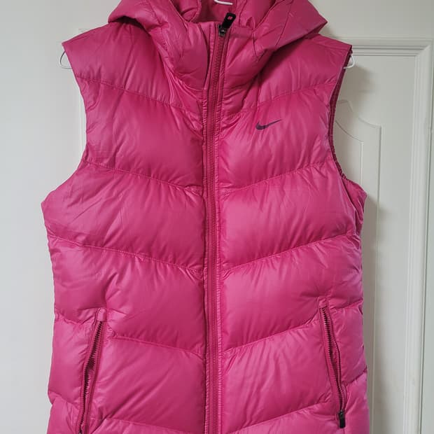 나이키 덕다운 여성패딩조끼