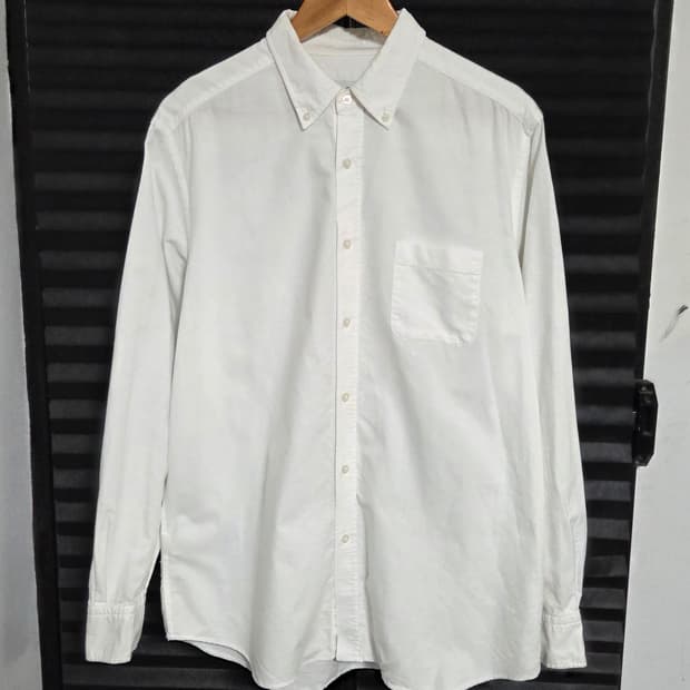 [마시모두띠] 파이니스트 패브릭 버튼다운 코튼 셔츠 | 00220