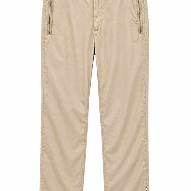 마하리시 베이지 코튼 팬츠 XL