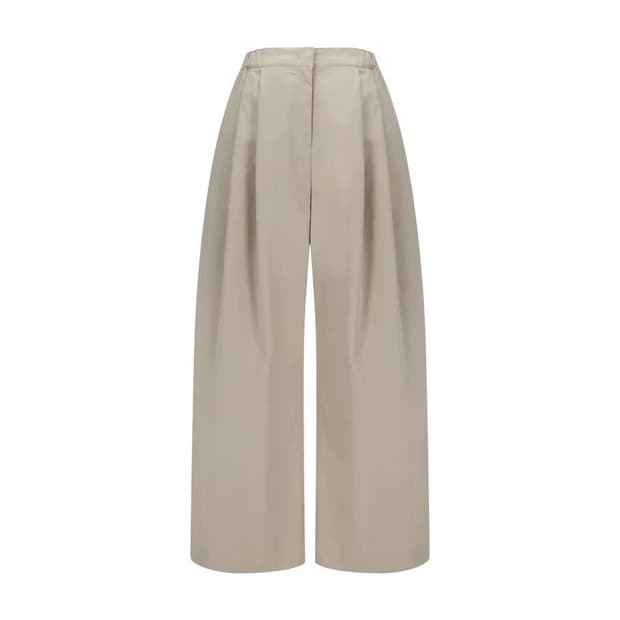 아모멘토 와이드 턱 볼륨 팬츠