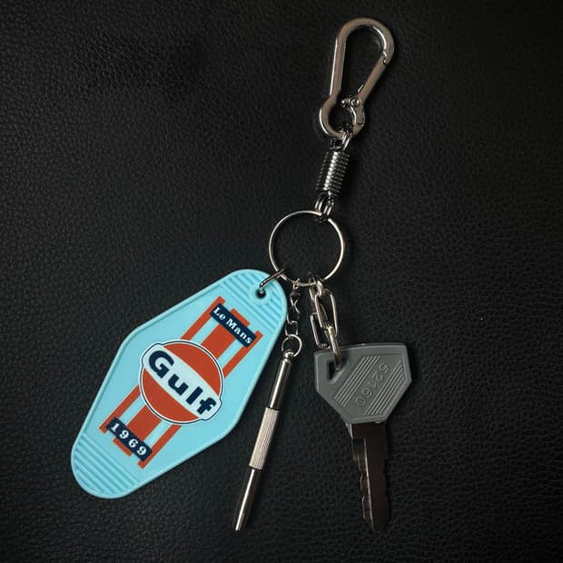 Vintage keyring (hotel key)
