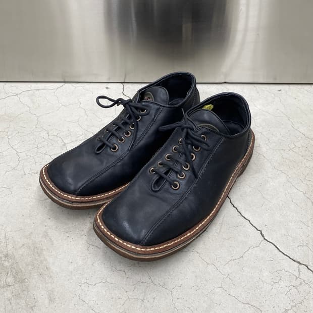 장폴고티에 JPG 스퀘어 토 레더 슈즈