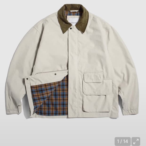 헌팅 블루종 자켓 xl