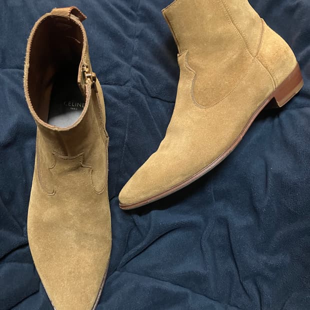 Celine 셀린 - 19ss 자크노 스웨이드 웨스턴 부츠