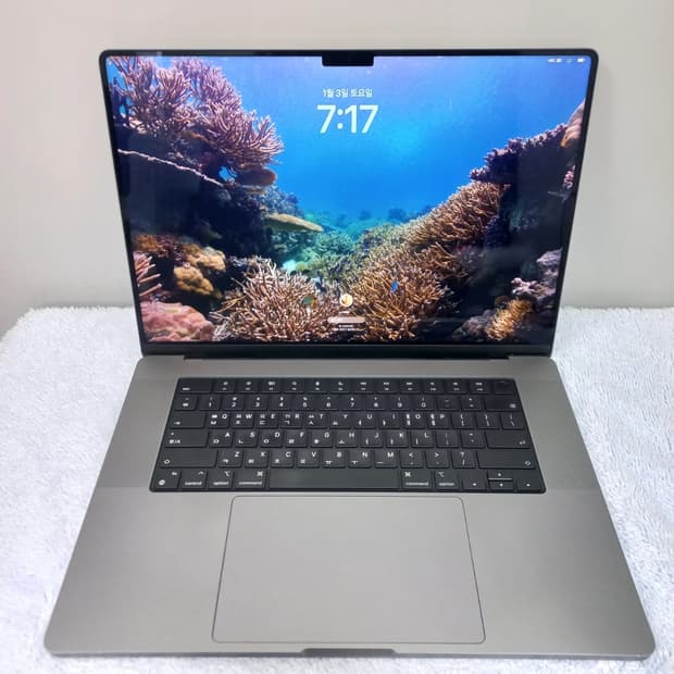 맥북프로 16인치 M1 Pro RAM 32, SSD 512 판매 합니다!