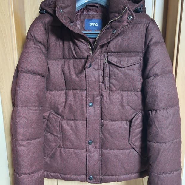 스파오 패딩 남성95 