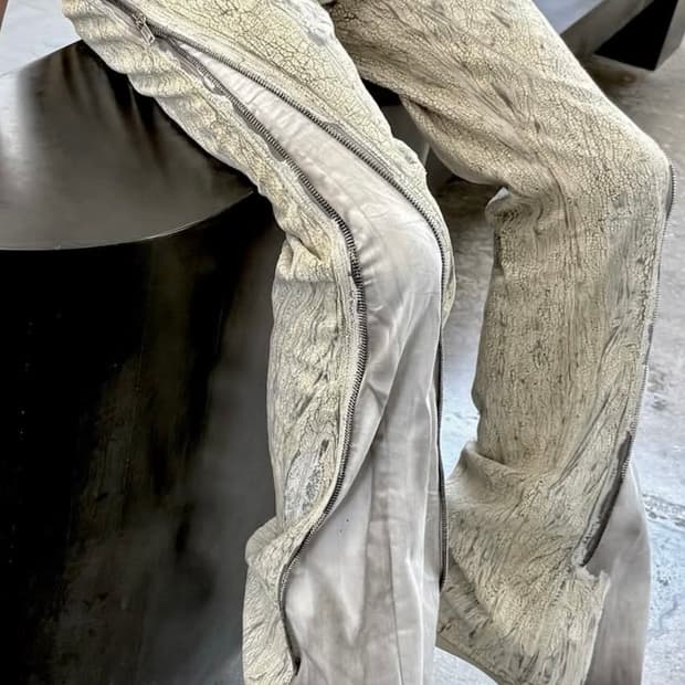 릭오웬스 25SS 메가 크러스트 볼란 바나나 밀크 31사이즈