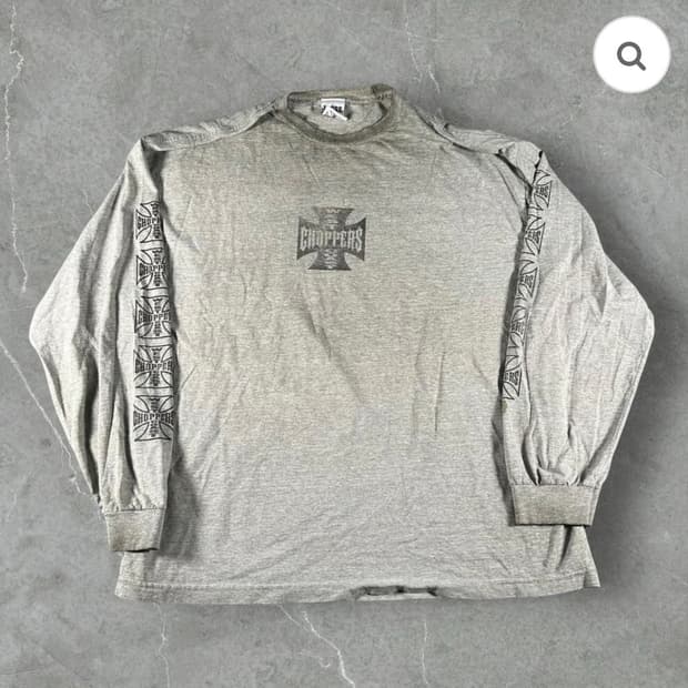 [XL] 빈티지 웨스트코스트 차퍼스 롱슬리브