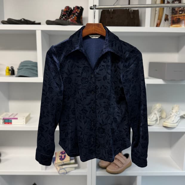 dada de elephant 벨루어 셔츠