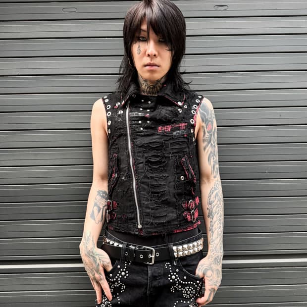 H.NAOTO ANARCHYISM for PLUS Distressed