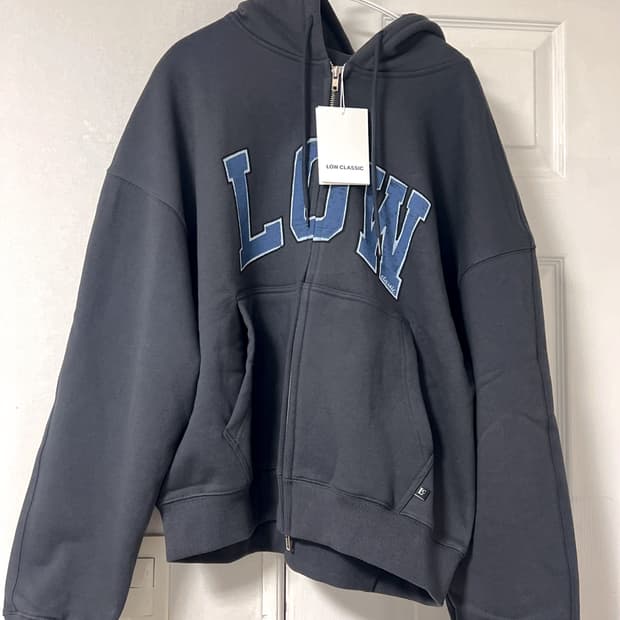 로우클래식 후드집업