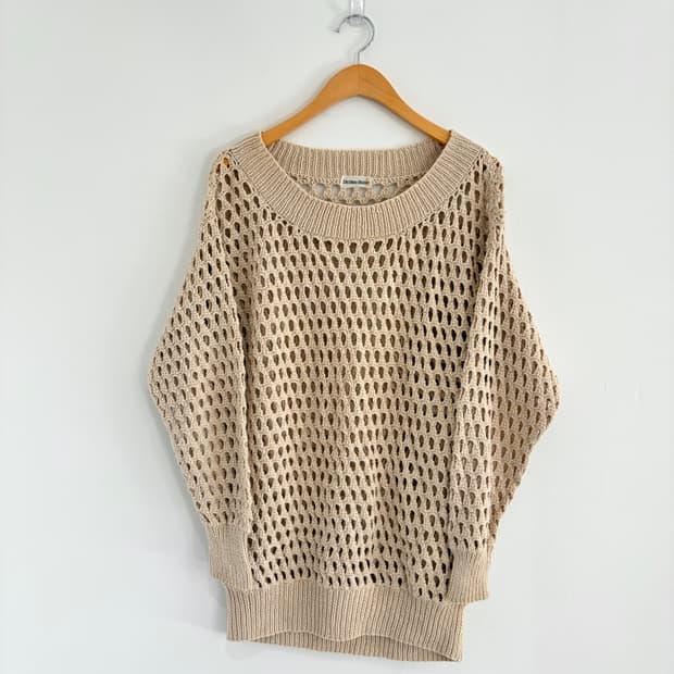 vintage net knit