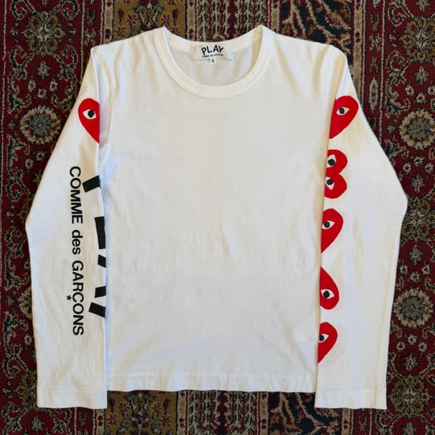 꼼데가르송 플레이 롱슬리브 [ 44 ]